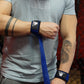 Blue Padded Lifting Straps